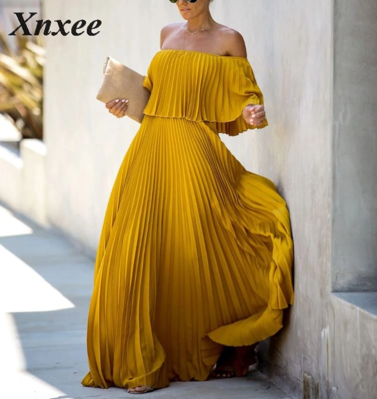 yellow and white party outfit