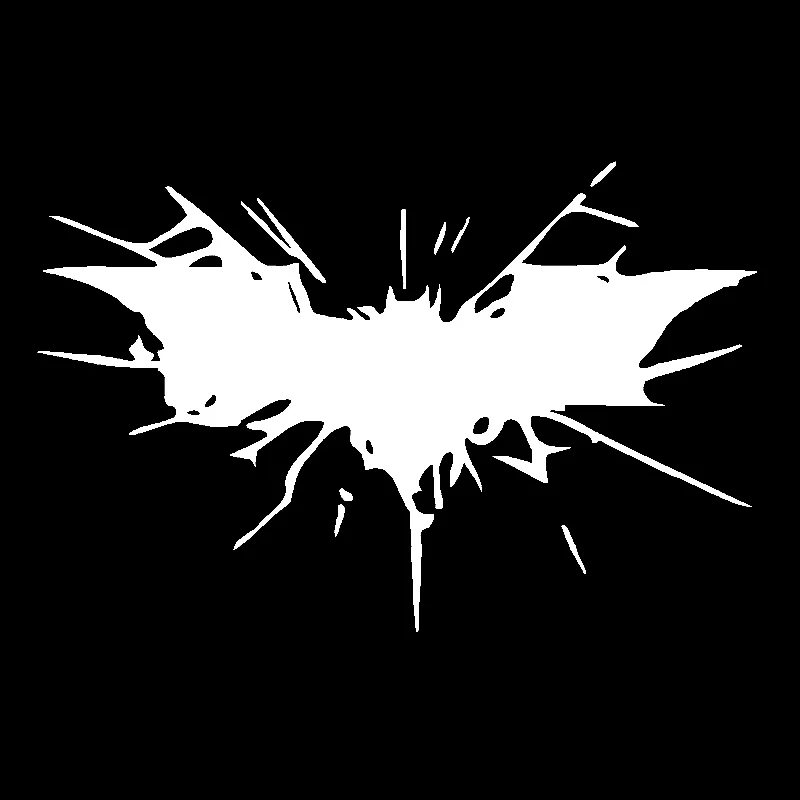

Interesting Bats Are Entangled In A Web of High Quality PVC Car Stickers with A Lantern Design 17.9cm*11.7cm