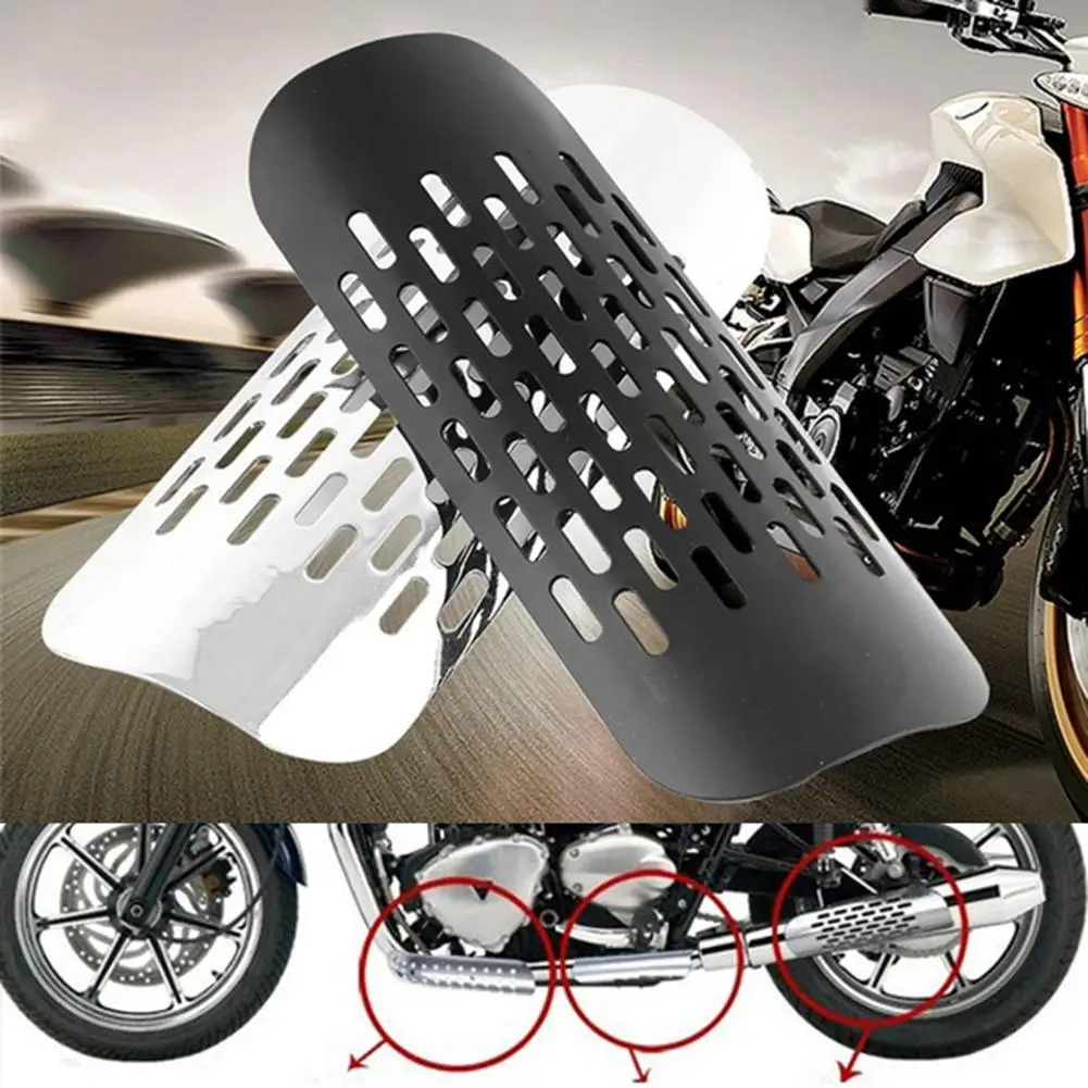 Heat Resistance Motorcycle Motorbike Exhaust Pipe Heat Shield Cover