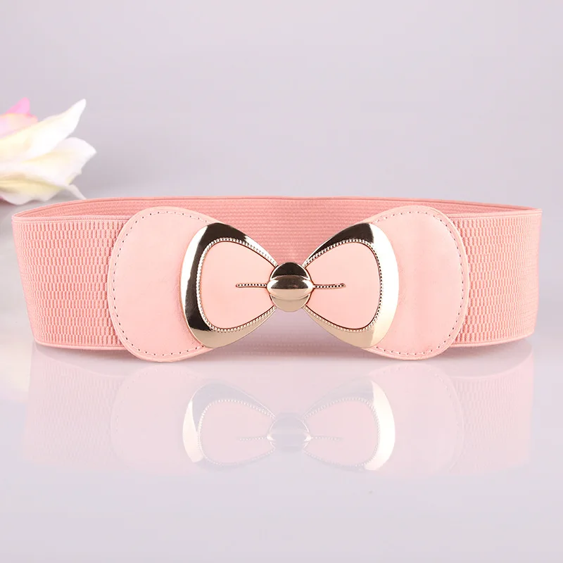 ZLD female belt for women cummerbunds Korean version of the big bow elastic band girdle wide woman belts for dress brand luxury
