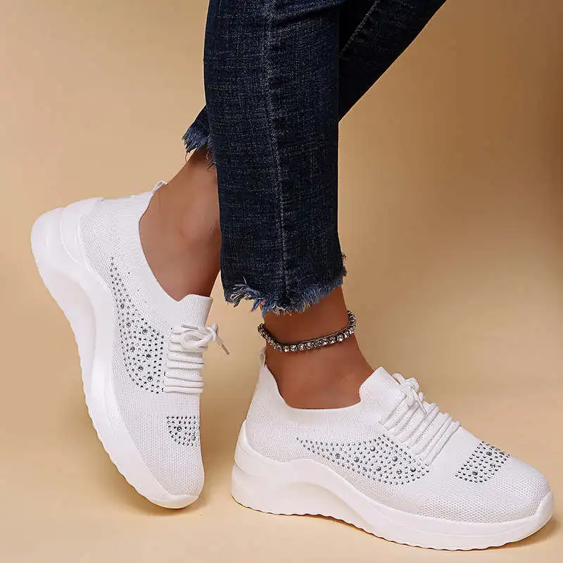 Zapatillas de deporte sin cordones para mujer, calzado deportivo Original  para correr, Tenis - AliExpress Deportes y entretenimiento