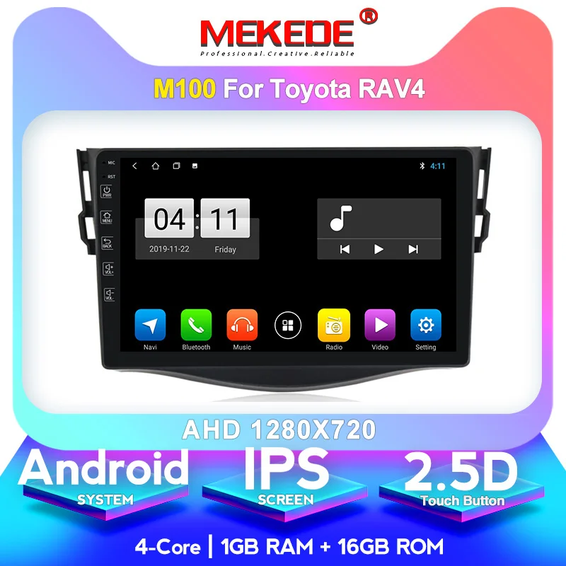 4G+ 64G 4GLTE Сплит ips экран Android 10,0 2din автомобильный wifi радио стерео плеер для Toyota RAV 4 2006 2007 2008 2009 2010 2011 2012 - Цвет: 16G  model