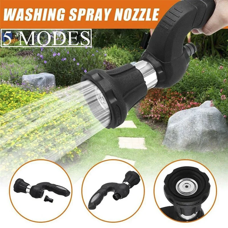 Ugello Per Tubo Da Giardino In Metallo/Plastica Alta Pressione - 1-1/2" NSTNH Per Pompiere E Irrigazione