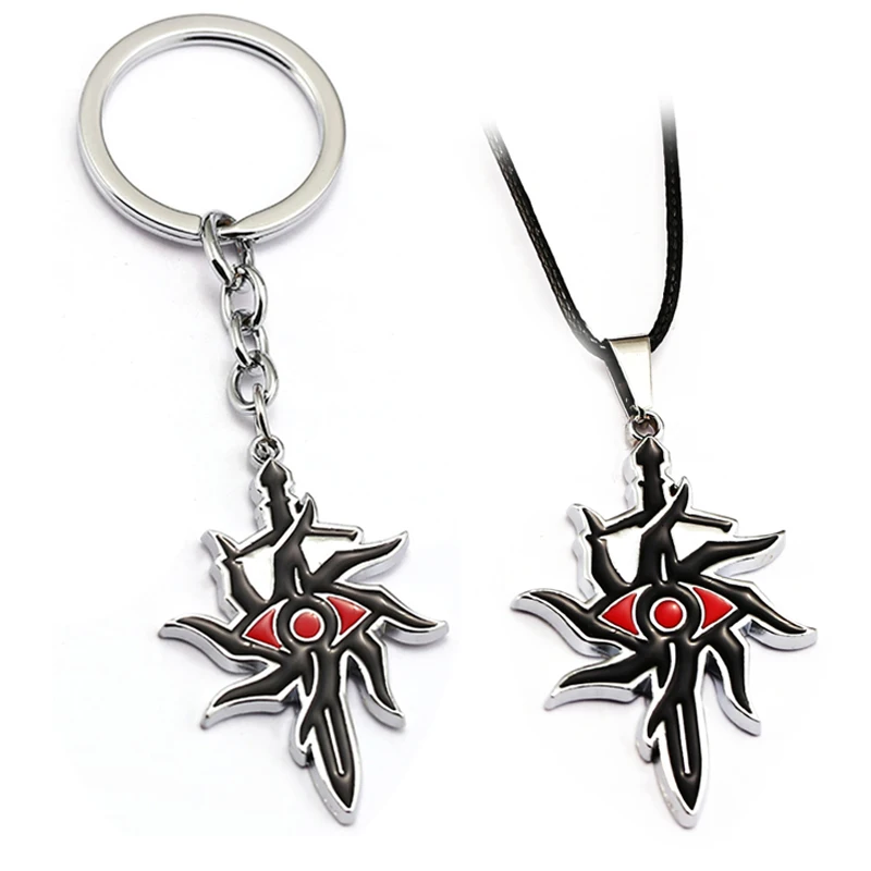 

Hot Games Dragon Age 3 Inquisition Mens Alloy keychain Pendants Men And Women Fashion Jewelry Gifts Colares Colar Masculino