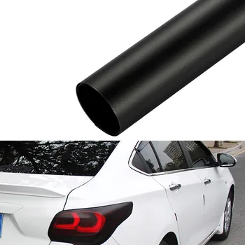

Exterior Car light sticker Side marker 30*100cm Headlights Tint Matt Black