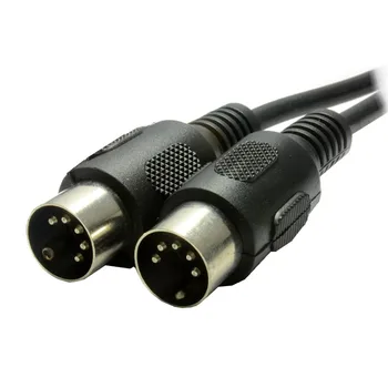 

MIDI 5Pin DIN Male to Male Audio MIDIAT Adapter Cable For MIDI Keyboard,MIDI Extension Cable 1M 1.5M