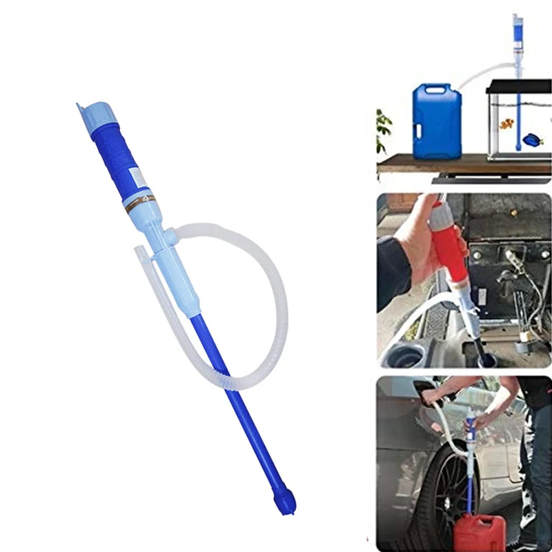 

Car Boat Water Liquid Transfer Pump Handheld Pump Operated Liquid Transfer Water Gas Tools Petrol Fuel Portable Car Siphon Hose