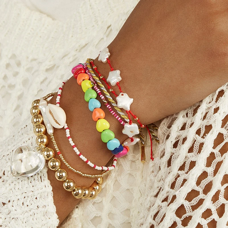 Puka shell seashell cowries браслет pulsera mujer колье bracciali Donna erkek bileklik ювелирные изделия пресной воды браслеты с жемчужными бусинами