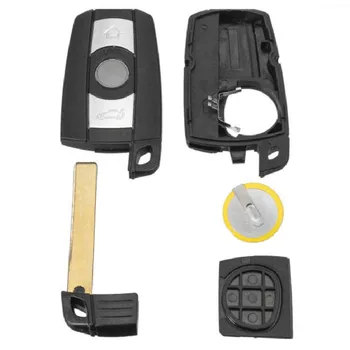 

For BMW 1 3 5 6 7Serie 1pc 3 Button Remote Key Fob with LIR2025 Battery for E60 E61 E70 E81 E87 E90 E92 E93 X1 X5 X6 Z4 Mayitr