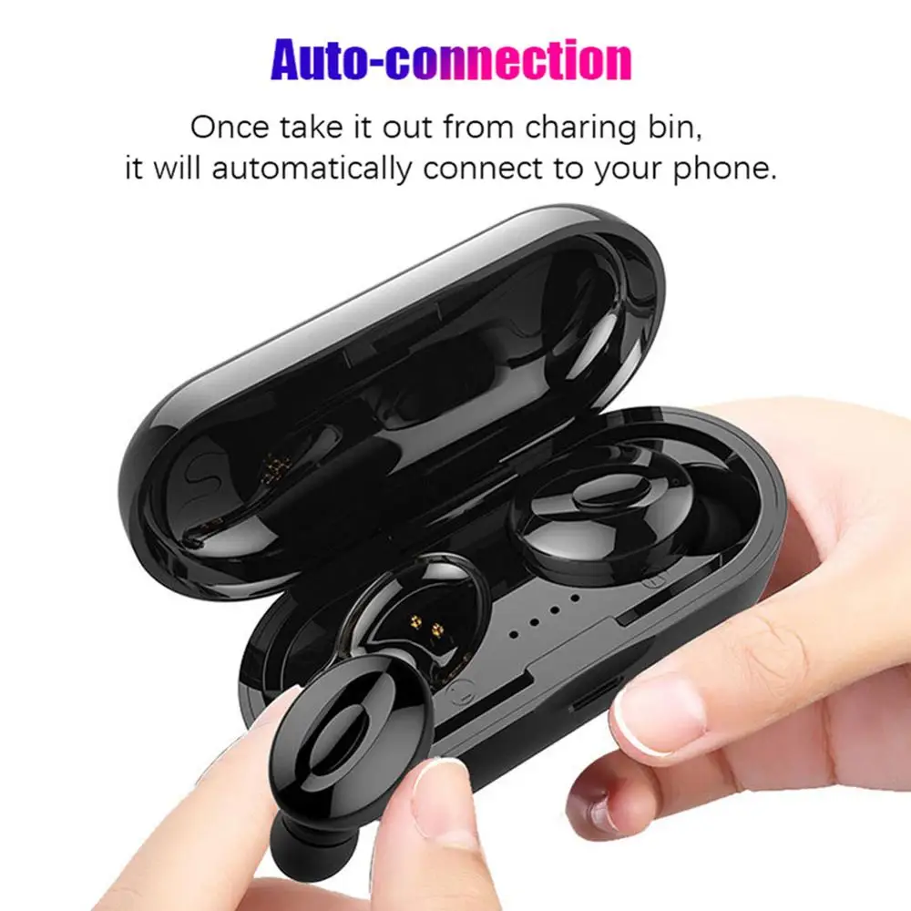 XG15 Bluetooth наушники вкладыши TWS с 5 0 беспроводные гарнитуры спортивные игровая