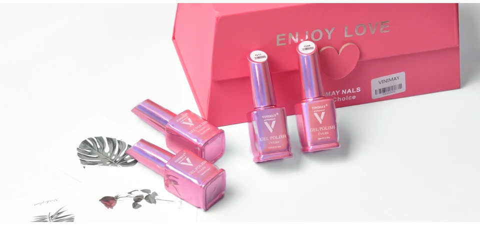 VINIMAY Skin Pink France Gel Nail Polish vernis semi permanant UV Gelpolish Nail Art Design Manicure Nails Gel Polish Lacque
