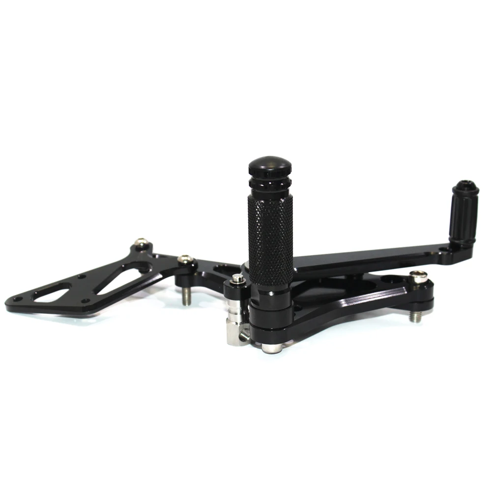 Мотоцикл Rearset для Suzuki GSXR1000 K9 2009 2010 2011 2012 2013 ЧПУ Регулируемые подножки для ног Rider педаль для ног