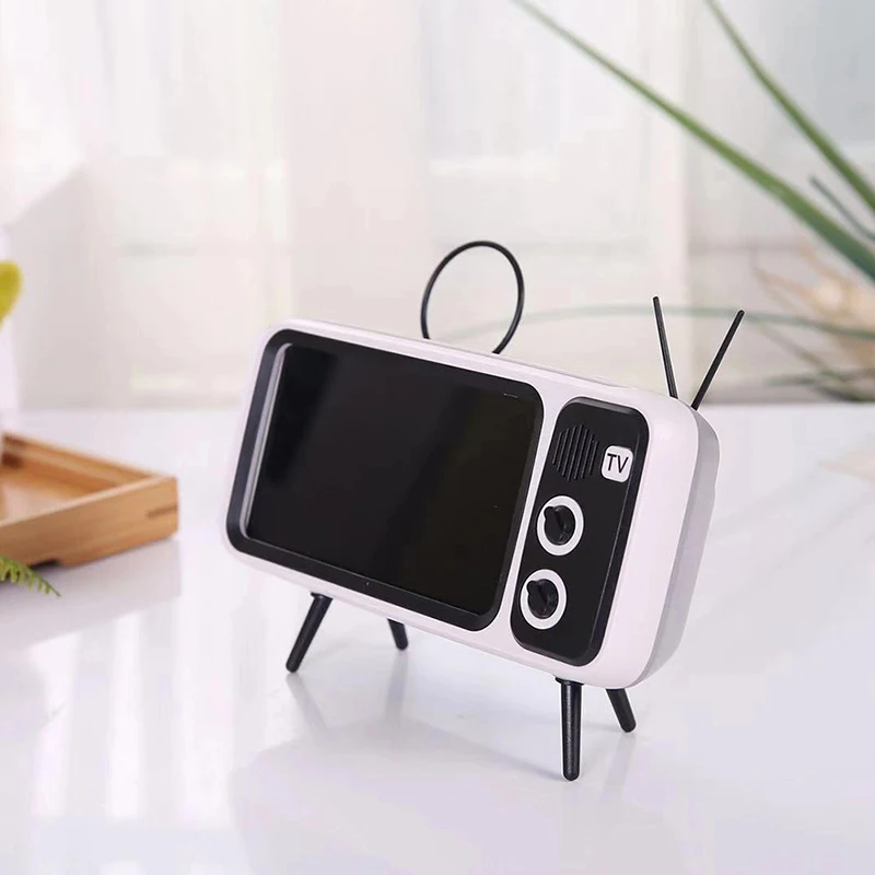 BT Bluetooth динамик мини портативный Ретро музыка ТВ Дизайн мобильный телефон