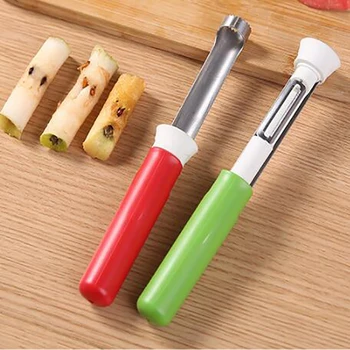 

Fruit Peeler Two-in-one Shrinking Fruit Seed Remover Apple Pear Corer Kitchen Tool Fruit Peeling Core Tool