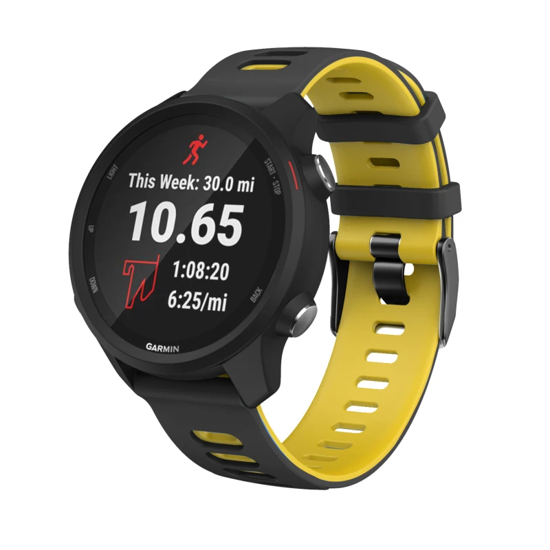 Силиконовый ремешок для Garmin Forerunner 245 245 Music 645 ремешок для Garmin Vivoactive 3 ремешок Vivomove HR мягкий ремешок для часов