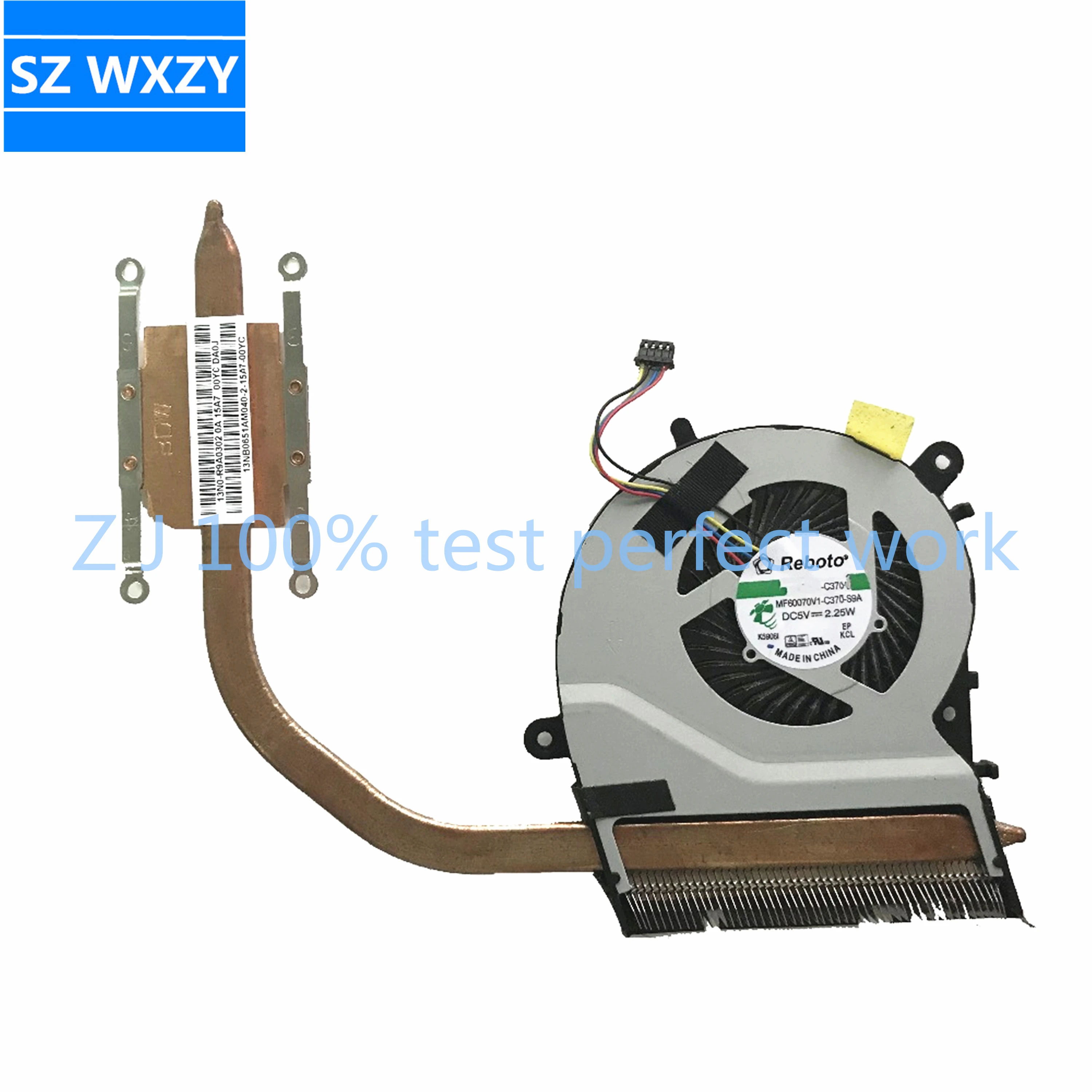 Original For Asus X555 X555l X555ld X555la X555lp X555lj X555lf Laptop Cpu Heatsink Radiator Fan 13n0 R9a0302 Fans Cooling Aliexpress