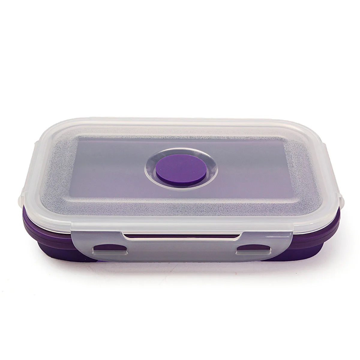 4 шт./компл. складная коробка для завтрака контейнер для еды Bento Салат Посуда для хранения складная переносная миска для хранения-контейнер силикона