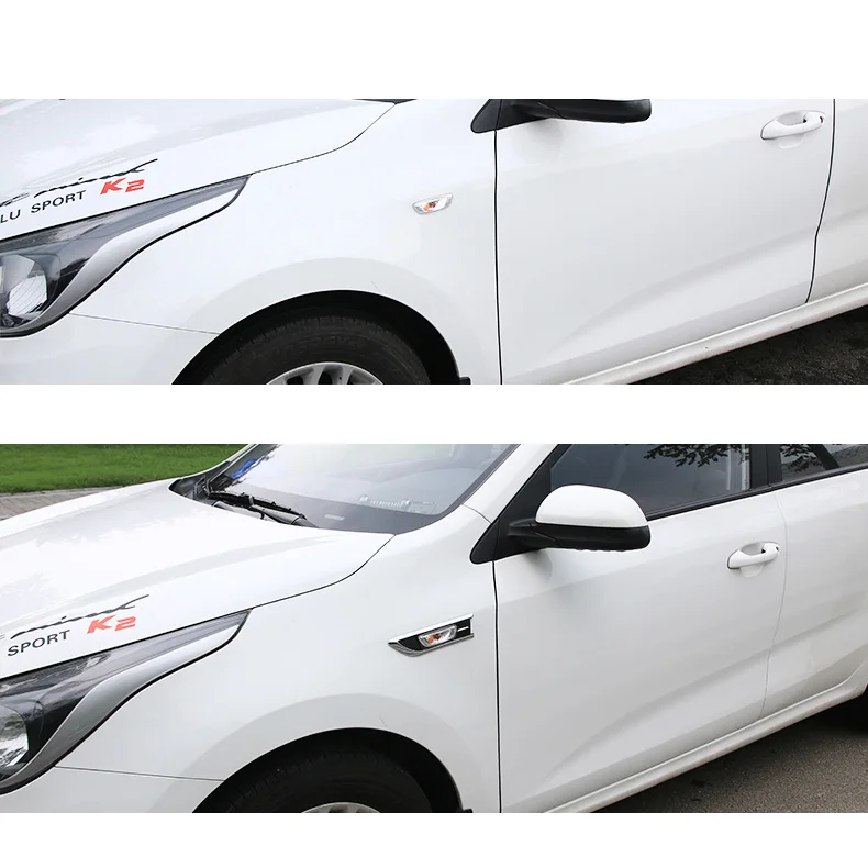 Lsrtw2017 Abs Автомобильная Поворотная фара крыла планки для Kia K2 Rio аксессуары для формовки интерьера