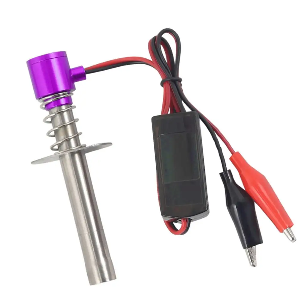 1pcs Fit for HSP 94122 94188 RC Car Nitro Gas Engine Glow Starter Rechargeable Igniter Set