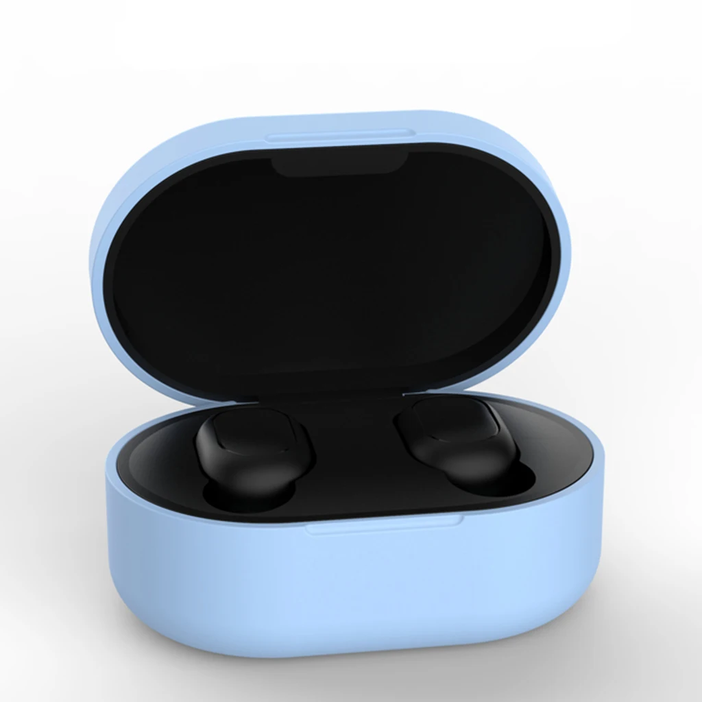 Силиконовый чехол для Xiaomi Redmi Mi AirDots Air dots чехол беспроводной Bluetooth чехол s Мягкий ТПУ чехол