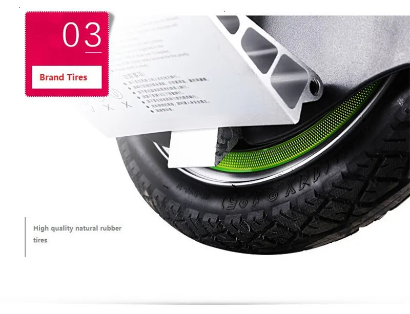 Daibot Portable Electric Scooter One Wheel Self Balancing Scooters Buletooth Speaker 14 Inch 350W 60V Electric Unicycle Scooter  (49)
