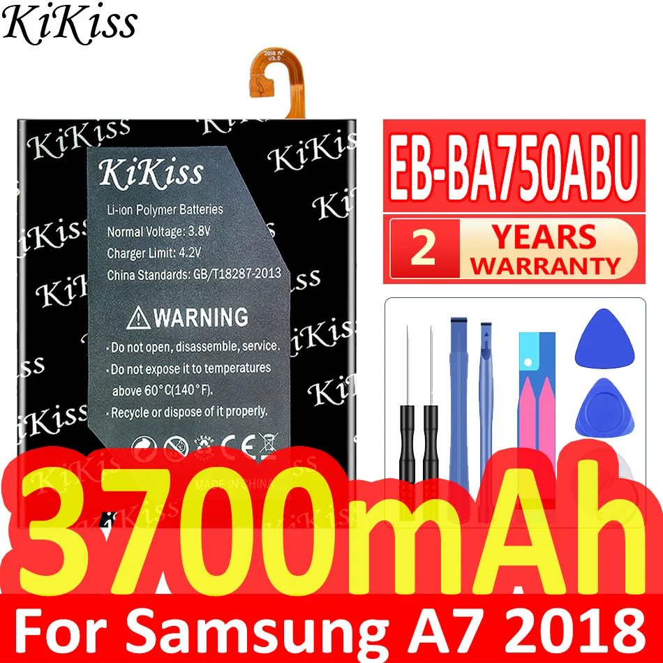 3700mah Battery Eb-ba750abu For Samsung Galaxy A7 (2018) A750 Sm