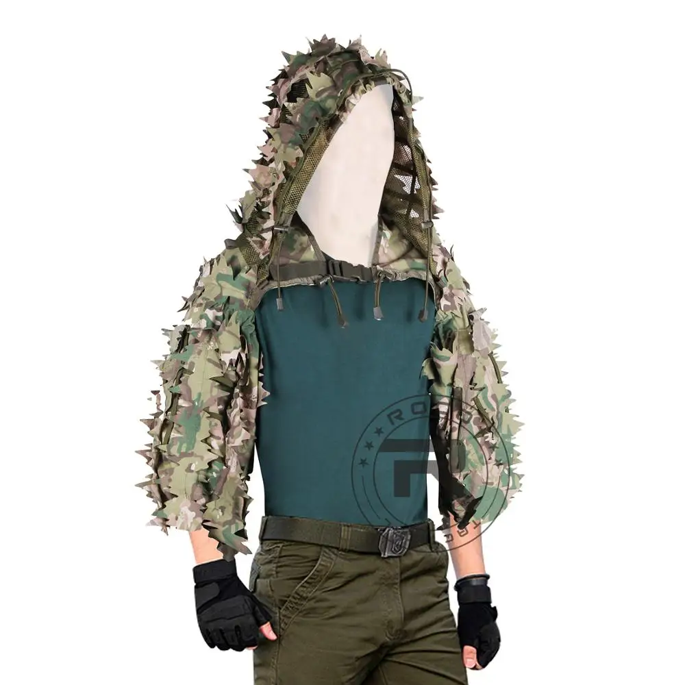 ギリーフード Amazon | Broptical ギリーフード 自衛隊迷彩柄 サバゲー