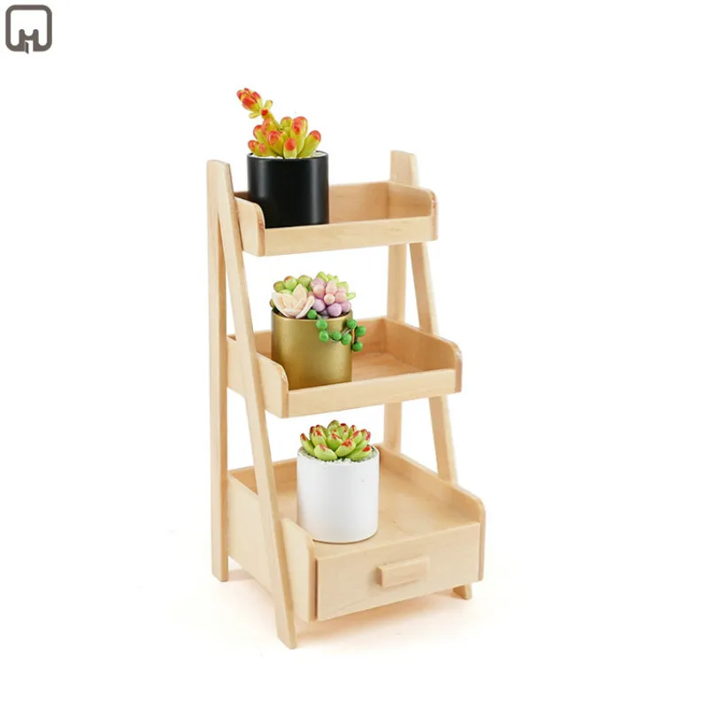 

12 Points OB11 Doll House Mini Furniture Model Practical Flower Stand