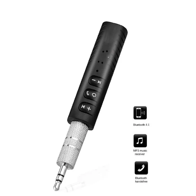Беспроводной Bluetooth приемник 3,5 мм разъем стерео Bluetooth аудио музыкальный приемник адаптер для динамика автомобиля Aux Hands Free Комплект