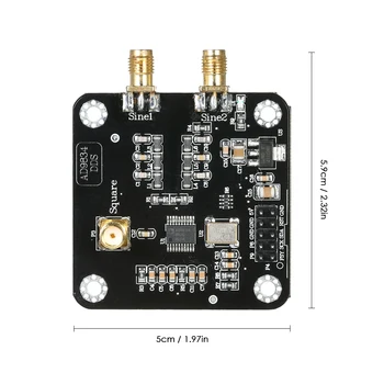 

Hot AD9834 Signal Generator Module Sine Triangle Wave Output DDS Signal Source
