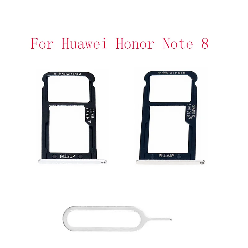 Новинка для Huawei Note 8 Sim-карты лоток Слот держатель адаптер соединитель запасные