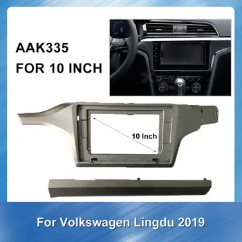 

Android Double Din Car Radio Fascia Special Dash Trim Kit Frame Panel for Volkswagen lingdu 2019 car DVD Dash Interior Trim