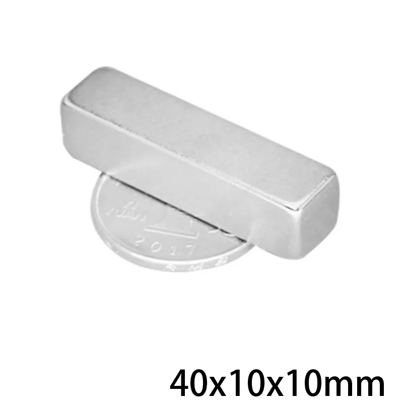1 ~ 30 шт. 40x10x10 блок супер сильные магнитные магниты 40 мм * 10 постоянный неодимовый