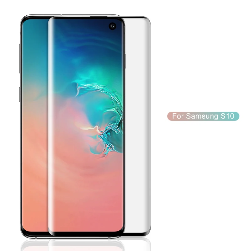 Полное покрытие из закаленного стекла для samsung Galaxy Note 10 9 8 протектор экрана для samsung S10 S9 S8 Plus S10E стеклянная защитная пленка