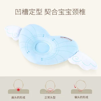 

Multi-functional newborn Spiitkids Infant Pillow Suitable For Offset Neonates Pillow Seasons Breathing Babies 0-6 Months Pillow
