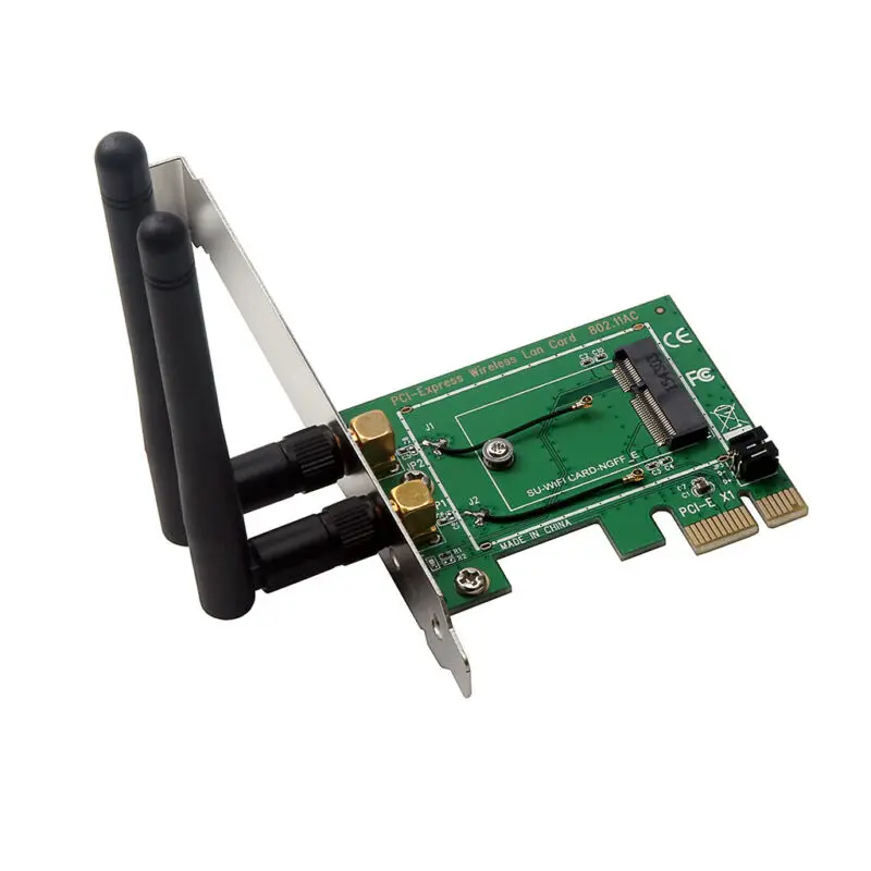 M.2 к PCI-E PCI-expressконвертер WiFi Bluetooth сетевой адаптер плата часть