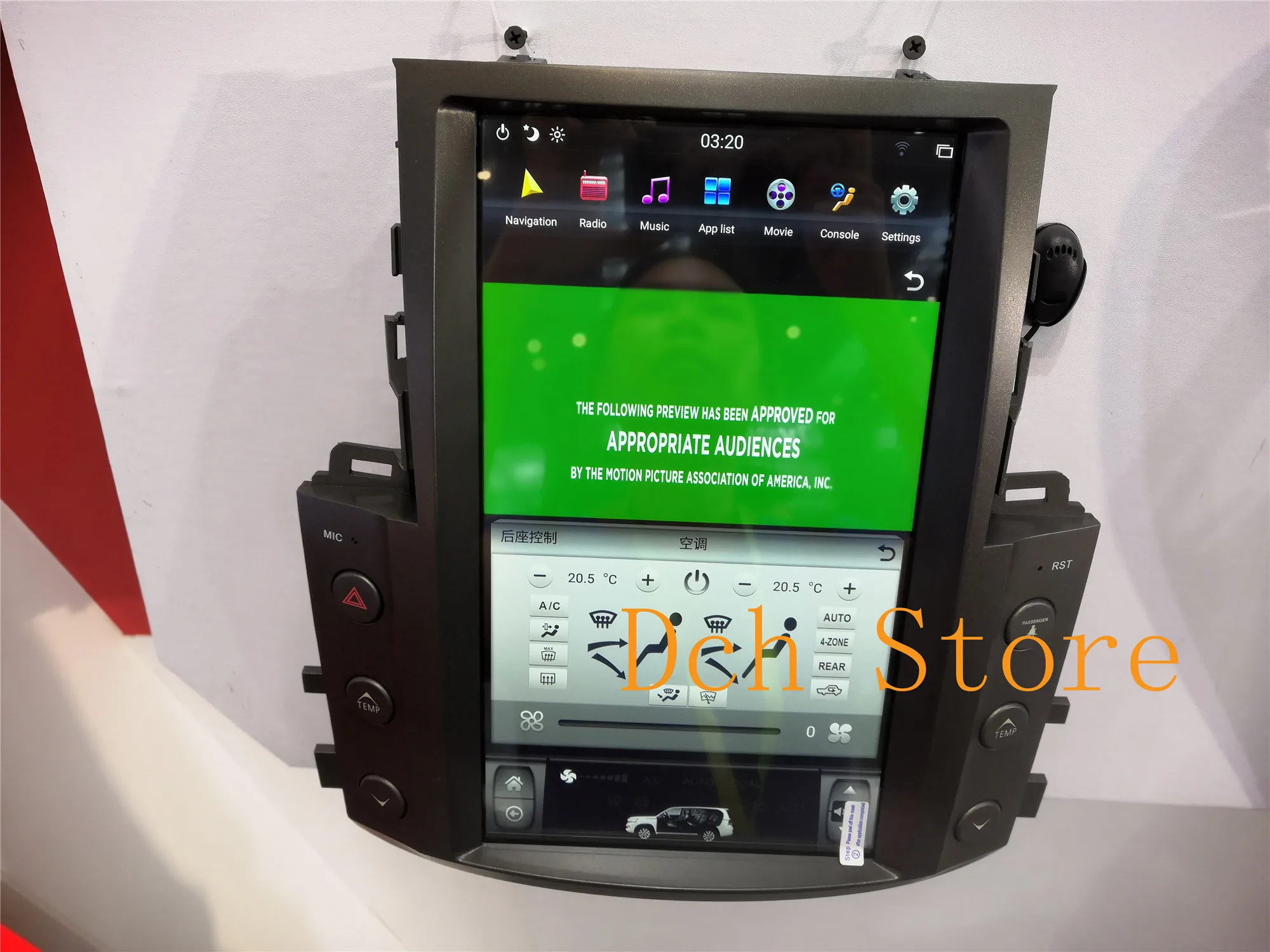 13,6 дюймов вертикальный tesla стиль Android 8,1 автомобильный dvd-плеер gps навигация радио для Lexus LX570 2007- px6 CARPLAY авто стерео