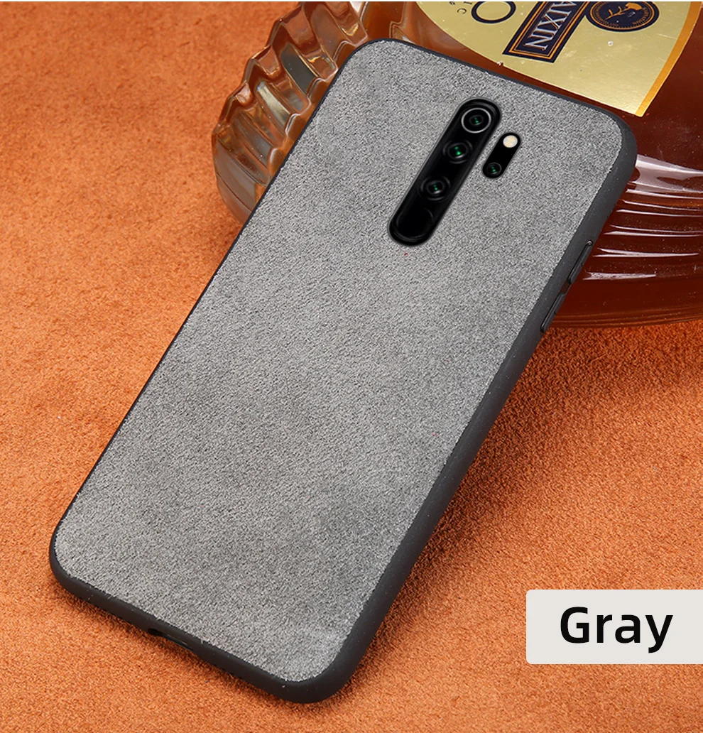 Чехол для телефона из натуральной коровьей замши для xiaomi Red mi Note 8 mi 9 mi 9 SE mi 8 Lite mi 9T mi 9 Lite 360 полный защитный чехол