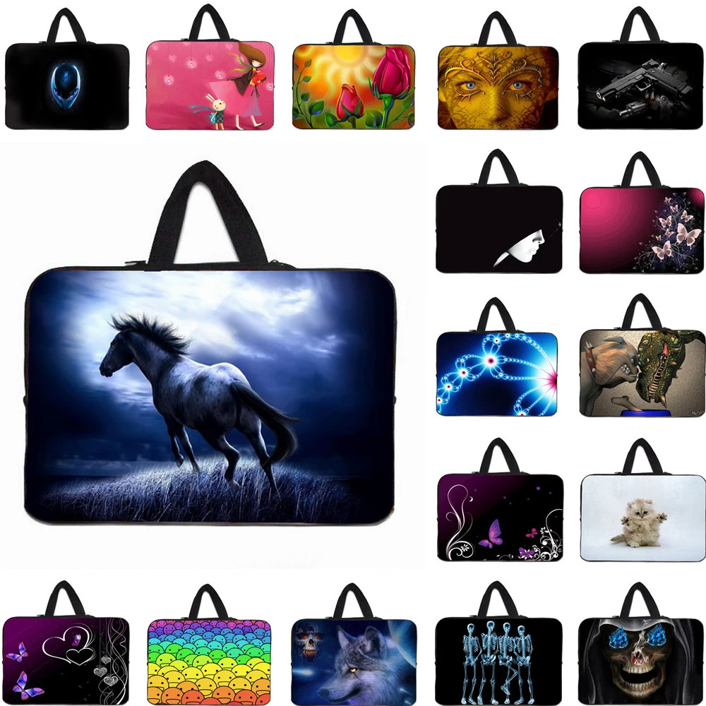 10 12 13 14 15,6 17 дюймов Сумка для ноутбука чехол для Xiaomi air Macbook Air Pro для lenovo Dell, HP, Asus acer Notbook