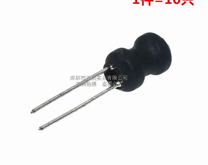 

5pcs Blindado poder Indutor Wirewound DIP 6*8mm 150uH 220uH 330uH 470uH 1mH 2.2mH 3.3mH 4.7mH 10mH I-em forma de indutância 0608