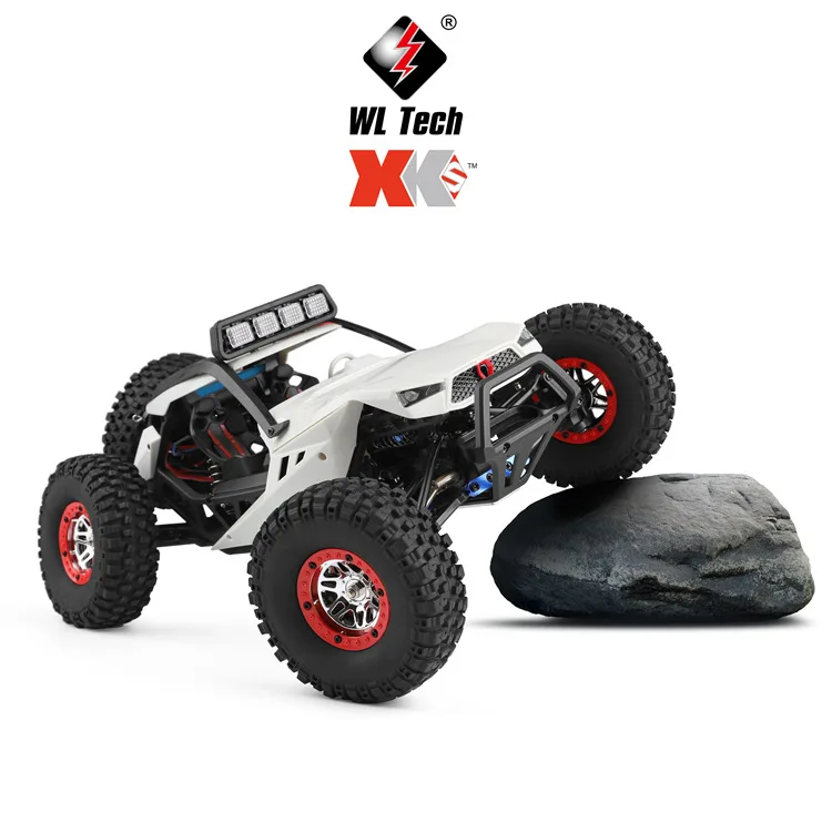 RCtown Wltoys 12429 40 км/ч 4WD 1/12 Электрический альпинистский высокоскоростной внедорожный автомобиль моделирования автомобиль дистанционного управления белый