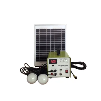 

10w Mini Portable LED Home Lighting Solar System