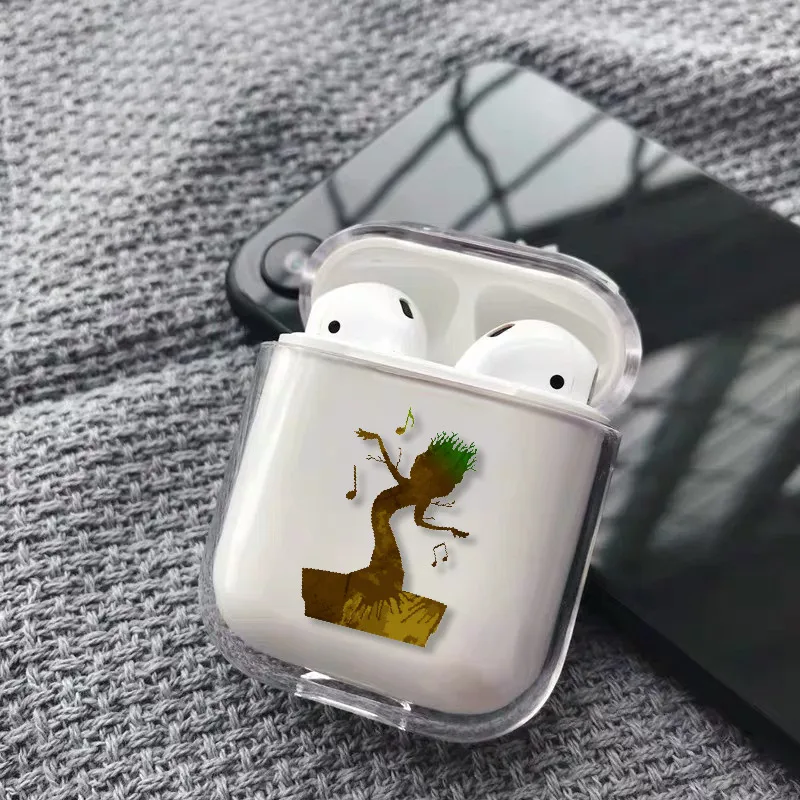 Чехол для наушников с изображением короля льва из мультфильма для Apple iPhone, зарядная коробка для AirPods Pro, жесткий прозрачный защитный чехол - Цвет: 20