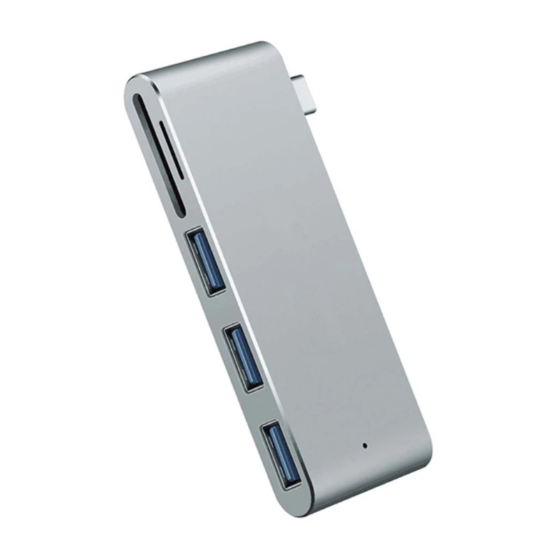 5 в 1 USB 3,1 type C концентратор адаптер USB 3,0 порты SD TF кард-ридер для MacBook H7ED