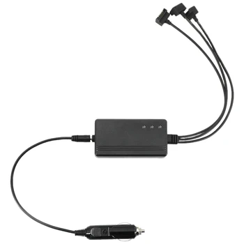 

Car Charger 3 in 1 ligent Battery Charging Hub Adapter forDJI Mavic Mini Drone Parts 3Pcs Batteries