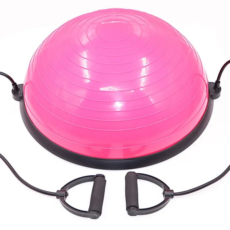 Yoga and Fitness Wave Ball, Environmental Friendly Pilates Equipment, Balance Hemisphere, Gym Ball, High Quality, 58cm