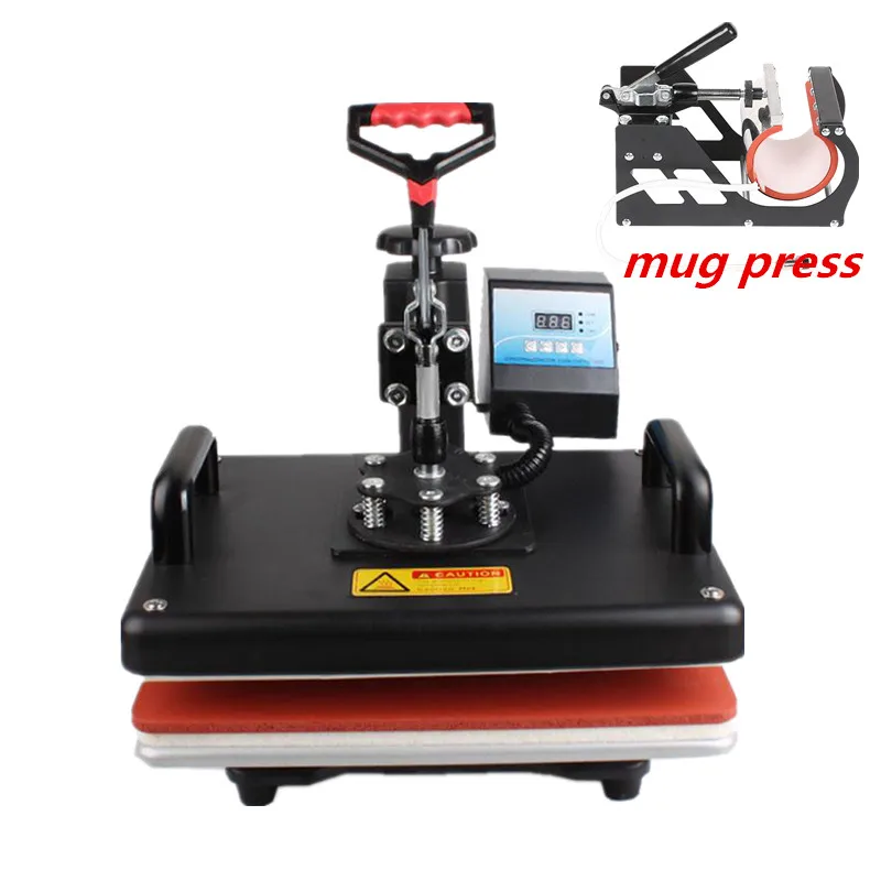 UPGRADE 30x38cm Heat Transfer T-shirt Press Machine Printer 12x15in 