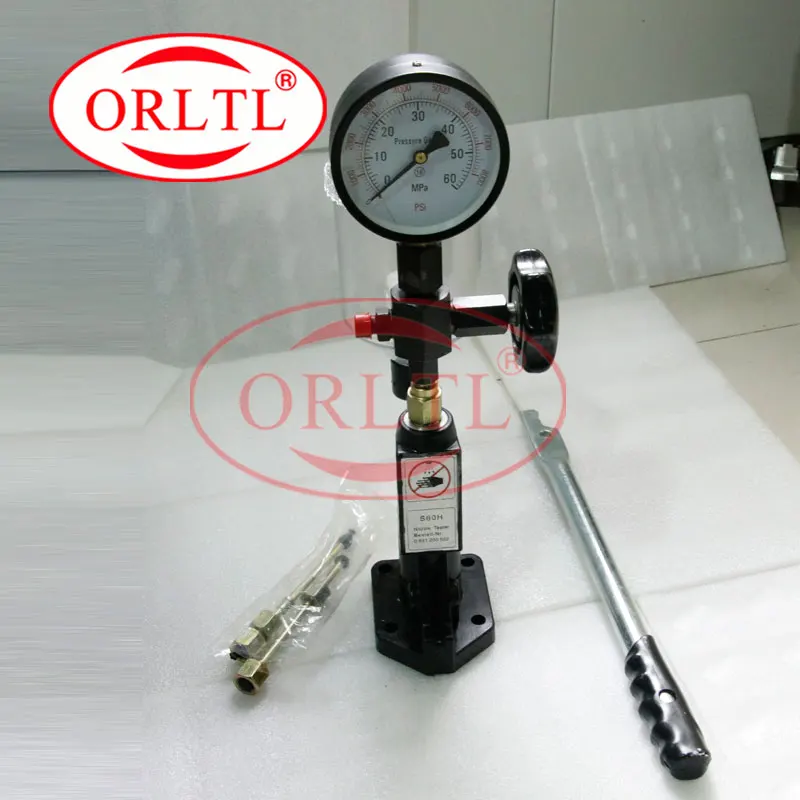 

common rail nozzle calibration teSter diagnostic set nozzle injector tester tools S60H nozzle tester test machine