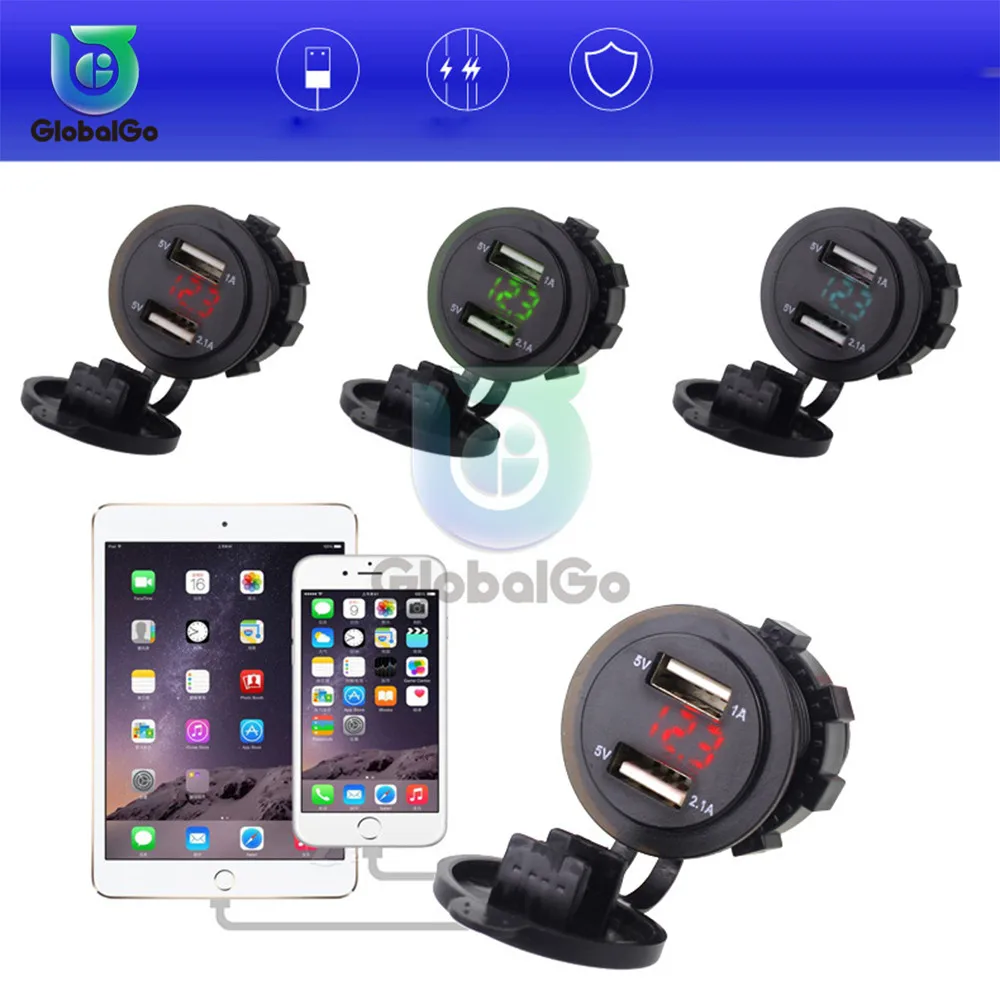 Двойной USB 5 в 9 в 12 В 24 в зарядное устройство тест er USB зарядное устройство Doctor Meter испытательный Вольтметр для мобильного телефона планшета Зарядка камеры