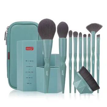 

10Pcs/set Professional Cosmetic Brushes Eye Shadow Eyeliner Lip Foundation Brush 28TA